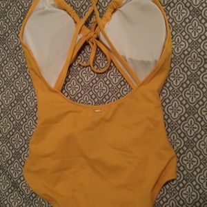 PINK SWIM One Piece Yellow